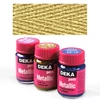 Deka Perm Metallic vopsea textil metalizată 25 ml - 05 galben