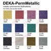 Imagine 3/6 - Deka Perm Metallic vopsea textil metalizată125 ml - 92 alb