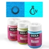 Vopsea textil  Deka Perm Neon 25 ml - 49 albastru