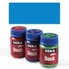 Deka Perm Deck Vopsea textil acoperitoare pentru material închis la culoare - 47 albastru azur