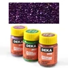  Deka Perm Glitter vopsea textil cu sclipici  25 ml - 39 violet