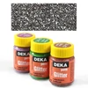  Deka Perm Glitter vopsea textil cu sclipici 25 ml -- argintiu 96
