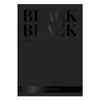 Bloc de desen Fabriano Black Black, 300 g - 24x32 cm, 20 coli