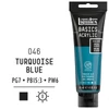 Liquitex Basics vopsea acrilică, 118 ml - 046, turquoise blue