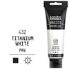 Liquitex Basics vopsea acrilică, 118 ml - 432, titanium white