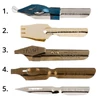 Set penne caligrafice Cretacolor, 5 buc