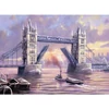 Set de colorat după numere, culori acrilice+pensulă, 29x39 cm - Tower Bridge