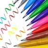 Pentel Brush Sign Pen marker pensulă , SES15C-G, lămâie