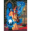 Set de colorat după numere, culori acrilice+pensulă, 22x30 cm - Wizard