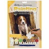 Set de colorat după numere, culori acrilice+pensulă, 22x30 cm - Beagle