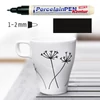 Marker pentru sticlă și porțelan, Kreul Classic - 12 contur negru