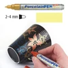 Marker pentru sticlă și porțelan , Kreul Metallic - 26 galben