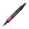 Imagine 3/4 - Marker tip pensulă cu alcool cu două vârfuri Promarker Brush - M865, magenta