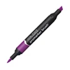 Marker tip pensulă cu alcool cu două vârfuri Promarker Brush - V735, plum
