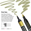ProMarker Metallic marker cu alcool cu două vârfuri  - violet