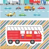 Material patchwork  - Windham Fabrics - Around Town 51836P-X Panel, 60cm