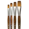 Raphael Precision 8930 Pensulă plată cu peri lungi - 0