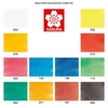 Set culori acuarelă în recipiente Sakura Koi, 12 buc + pensulă cu rezervor de apă