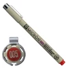 Sakura Pigma Micron 005 stilou pentru desen tehnic, 0,2 mm - roșu