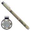 Sakura Pigma Micron 01 stilou pentru desen tehnic, 0,25 mm - gri deschis