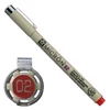 Sakura Pigma Micron 02 stilou pentru desen tehnic, 0,3 mm - roșu