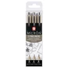 Sakura Pigma Micron stilou pentru desen tehnic în set - 3 buc, 02-04-08