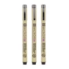 Sakura Pigma Micron stilou pentru desen tehnic în set - 3 buc, 02-04-08