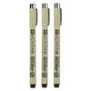 Sakura Pigma Micron stilou pentru desen tehnic în set - 3 buc, Zentangle tool set (01-01-05)