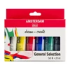 Talens Amsterdam set vopsea acrilică - 6x20 ml