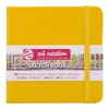 Caiet de desen și schițe Talens Art Creation Sketch Book,  140 g, 80 coli - 12x12 cm, galben auriu