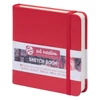 Caiet de desen și schițe Talens Art Creation Sketch Book,  140 g, 80 coli - 12x12 cm, roșu