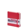 Caiet de desen și schițe Talens Art Creation Sketch Book,  140 g, 80 coli - 12x12 cm, roșu