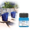 Vopsea sticlă și porțelan, Kreul, Clear - 96 aqua blue