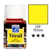 Vopsea sticlă pe baza de rasina Vitrail, 50 ml - galben