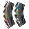 Set markere cu alcool cu două vârfuri ProMarker- 48 buc, Essential shades