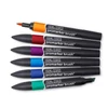 Set markere tip pensulă cu două vârfuri ProMarker Brush- 6 buc, rich tones