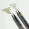 ProMarker Metallic marker cu alcool cu două vârfuri  - red gold