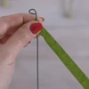 Imagine 4/5 - Bandă creponată - verde