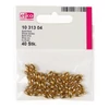 Imagine 2/2 - Mărgele în formă de boabe de ovăz, 4x8 mm - auriu