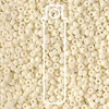 Mărgele de sticlă japoneze Miyuki, mărgele rocailles  11/0 - Ivory Pearl Ceylon