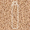 Mărgele de sticlă japoneze Miyuki, mărgele rocailles  11/0 - Dark Beige Ceylon