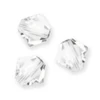Colier din Mărgele conice de cristal  Preciosa, 4 mm - Cristal