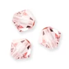 Colier din Mărgele conice de  cristal Preciosa, 4 mm - Light Rose