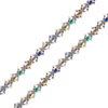 Imagine 1/2 - Colier din Mărgele conice de cristal  Preciosa, 4 mm - Crystal AB