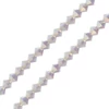 Imagine 1/2 - Colier din Mărgele conice de cristal  Preciosa, 4 mm - Crystal AB2x