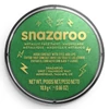 Snazaroo arcfesték korong - metál zöld, electric green 422