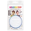 Snazaroo arcfesték korong - fehér, white 000