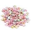 Mărgele din plastic, 6 mm - mixte
