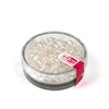 Imagine 2/2 - Mărgele în formă de boabe de ovăz, 3x6 mm - alb sidefat, in cutie