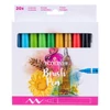 Set markere tip pensulă acuarelă Talens Ecoline Brush Pen - 20 buc